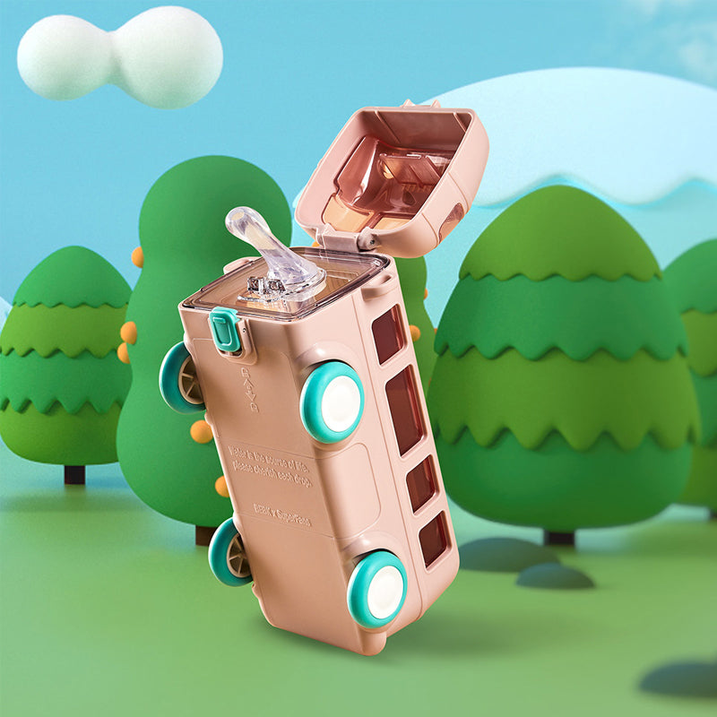 Nousa WaterBottle - Draagbare Waterfles In De Vorm Van Een Bus